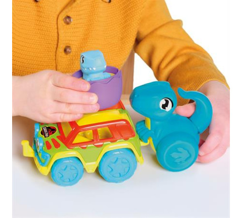 Машинка Toomies Jurassic World діномашинка (E73251) Машинка Toomies Jurassic World діномашинка (E73251)