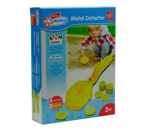 Набір для досліджень Edu-Toys Мій перший металошукач (JS014) Набір для досліджень Edu-Toys Мій перший металошукач (JS014)