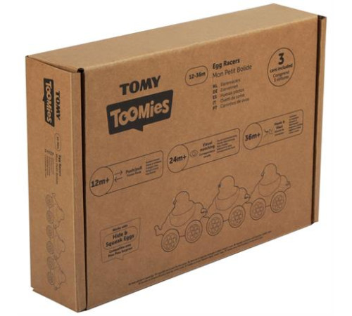 Машинка Toomies Пташка-гонщик в асорт. (E73088) Машинка Toomies Пташка-гонщик в асорт. (E73088)