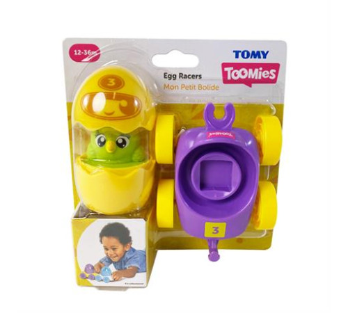 Машинка Toomies Пташка-гонщик в асорт. (E73088) Машинка Toomies Пташка-гонщик в асорт. (E73088)