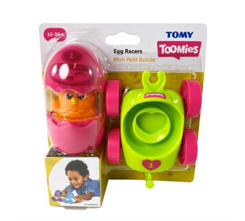 Машинка Toomies Пташка-гонщик в асорт. (E73088) Машинка Toomies Пташка-гонщик в асорт. (E73088)
