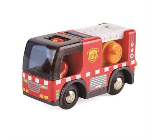 Іграшковий пожежний автомобіль Hape з сиреною (E3737)