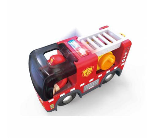 Іграшковий пожежний автомобіль Hape з сиреною (E3737)
