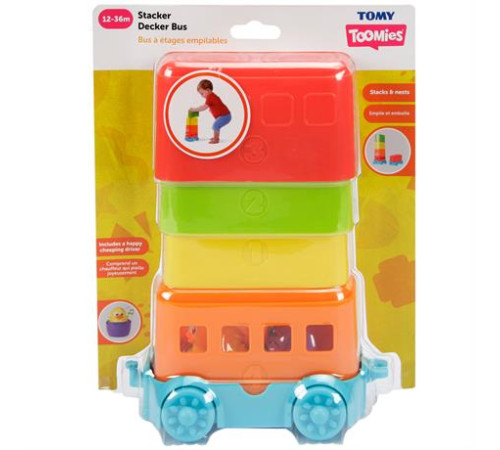 Пірамідка Toomies Автобус (E73220) Пірамідка Toomies Автобус (E73220)
