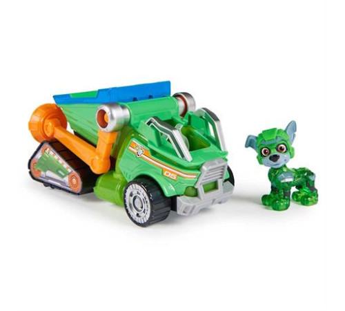 Ігровий набір Paw Patrol Щенячий патруль у кіно 2 Рятувальний автомобіль-трансформер із водієм Рокі (SM17776/6474) Ігровий набір Paw Patrol Щенячий патруль у кіно 2 Рятувальний автомобіль-трансформер із водієм Рокі (SM17776/6474)