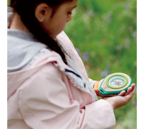 Набір натураліста Hape Nature Fun Компас з карабіном (E5575) Набір натураліста Hape Nature Fun Компас з карабіном (E5575)