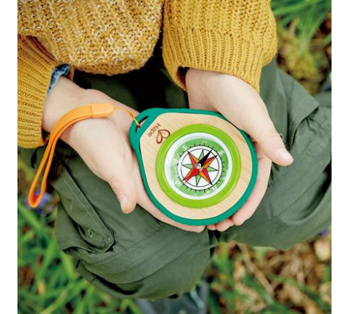 Набір натураліста Hape Nature Fun Компас з карабіном (E5575) Набір натураліста Hape Nature Fun Компас з карабіном (E5575)