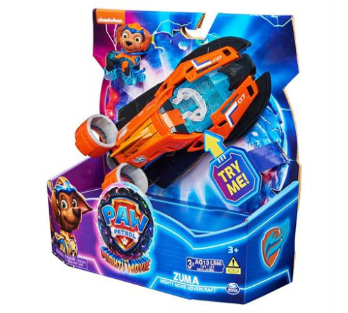 Ігровий набір Paw Patrol Щенячий патруль у кіно 2 Рятувальний човен-трансформер із водієм Зумою (SM17776/6498) Ігровий набір Paw Patrol Щенячий патруль у кіно 2 Рятувальний човен-трансформер із водієм Зумою (SM17776/6498)