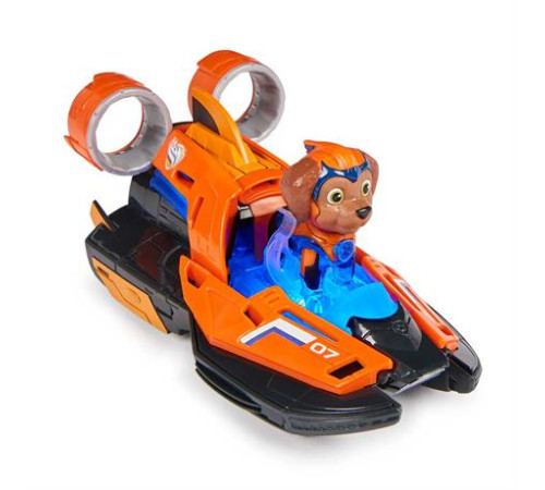 Ігровий набір Paw Patrol Щенячий патруль у кіно 2 Рятувальний човен-трансформер із водієм Зумою (SM17776/6498) Ігровий набір Paw Patrol Щенячий патруль у кіно 2 Рятувальний човен-трансформер із водієм Зумою (SM17776/6498)