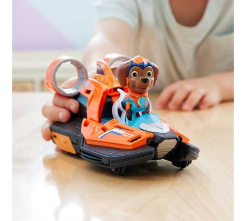Ігровий набір Paw Patrol Щенячий патруль у кіно 2 Рятувальний човен-трансформер із водієм Зумою (SM17776/6498) Ігровий набір Paw Patrol Щенячий патруль у кіно 2 Рятувальний човен-трансформер із водієм Зумою (SM17776/6498)
