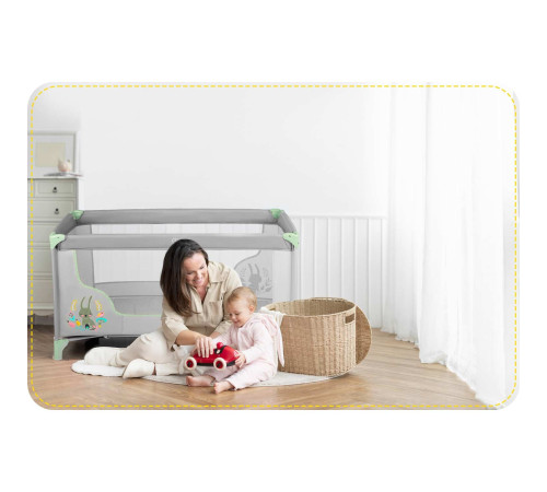 Ліжечко дитяче туристичне Ricokids 125 x 65 x 78 см Ліжечко дитяче туристичне Ricokids 125 x 65 x 78 см