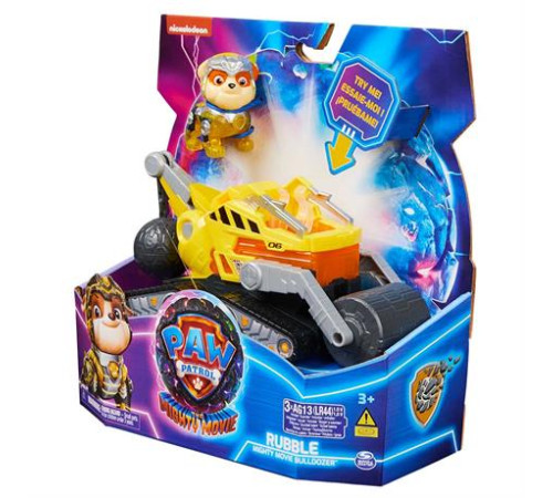 Ігровий набір Paw Patrol Щенячий патруль у кіно 2 Рятувальний автомобіль-трансформер із водієм Кремезом (SM17776/6511) Ігровий набір Paw Patrol Щенячий патруль у кіно 2 Рятувальний автомобіль-трансформер із водієм Кремезом (SM17776/6511)