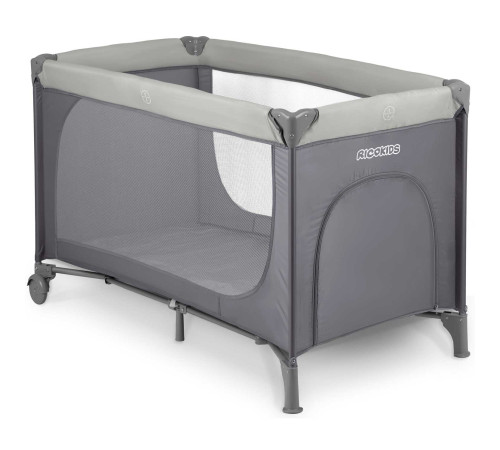 Ліжечко дитяче туристичне Ricokids 125 x 65 x 78 см світло-сіре Ліжечко дитяче туристичне Ricokids 125 x 65 x 78 см світло-сіре