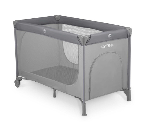 Ліжечко дитяче туристичне Ricokids 125 x 65 x 78 см сіре Ліжечко дитяче туристичне Ricokids 125 x 65 x 78 см сіре