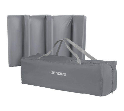Ліжечко дитяче туристичне Ricokids 125 x 65 x 78 см сіре Ліжечко дитяче туристичне Ricokids 125 x 65 x 78 см сіре