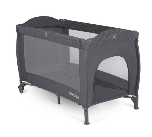 Ліжечко дитяче туристичне Ricokids 125 x 65 x 78 см антрацит Ліжечко дитяче туристичне Ricokids 125 x 65 x 78 см антрацит