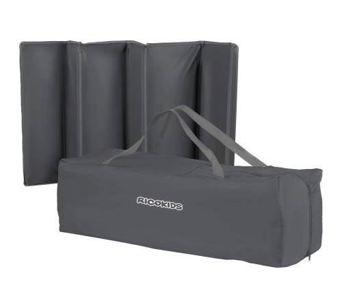 Ліжечко дитяче туристичне Ricokids 125 x 65 x 78 см антрацит Ліжечко дитяче туристичне Ricokids 125 x 65 x 78 см антрацит