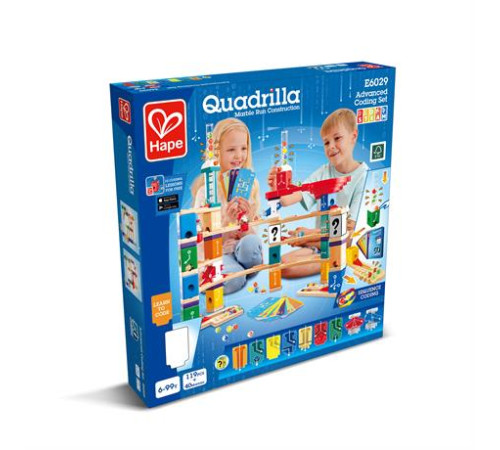 Конструктор-лабіринт Hape Quadrilla Програмування 159 ел. (E6029) Конструктор-лабіринт Hape Quadrilla Програмування 159 ел. (E6029)