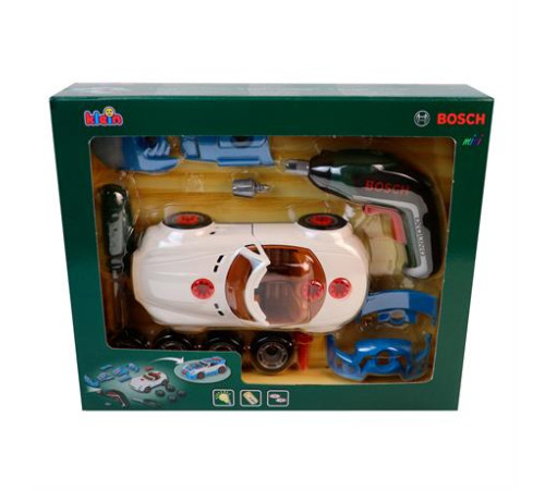 Ігровий набір Klein Bosch Mini Тюнінг автомобіля з шурупокрутом Ixolino II (8630)