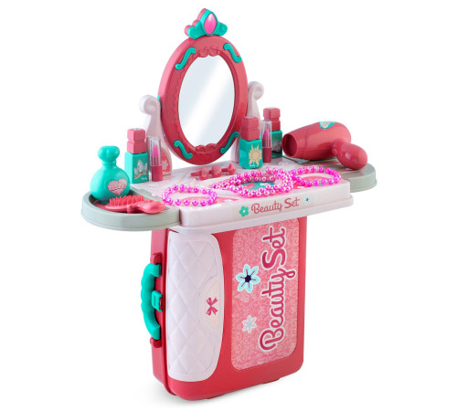Дитячий туалетний столик 3в1 Xiong Cheng з аксесуарами