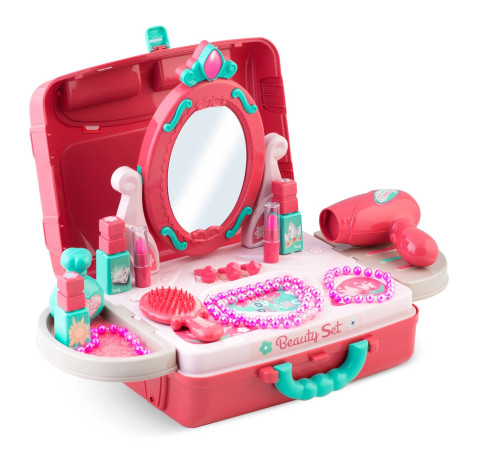 Дитячий туалетний столик 3в1 Xiong Cheng з аксесуарами