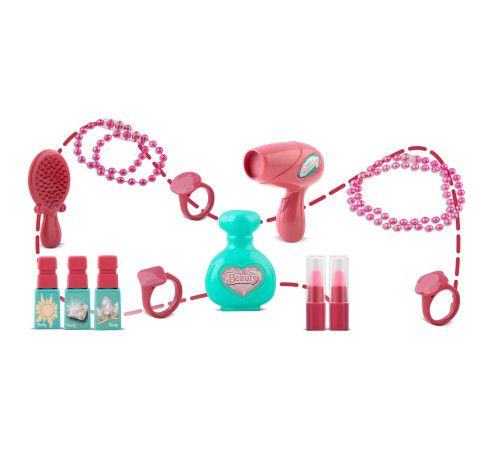 Дитячий туалетний столик 3в1 Xiong Cheng з аксесуарами