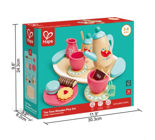Ігровий набір Hape Чаювання (E3207)