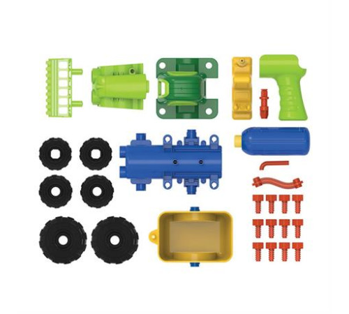 Набір для складання Edu-Toys Трактор з інструментами 29 деталей (JS030) Набір для складання Edu-Toys Трактор з інструментами 29 деталей (JS030)