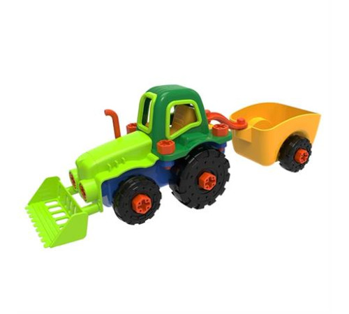 Набір для складання Edu-Toys Трактор з інструментами 29 деталей (JS030) Набір для складання Edu-Toys Трактор з інструментами 29 деталей (JS030)