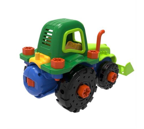 Набір для складання Edu-Toys Трактор з інструментами 29 деталей (JS030) Набір для складання Edu-Toys Трактор з інструментами 29 деталей (JS030)