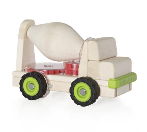 Велика машинка Guidecraft Block Science Trucks Бетоновоз дерев'яний 38 см (G7530) Велика машинка Guidecraft Block Science Trucks Бетоновоз дерев'яний 38 см (G7530)