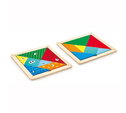 Гра-головоломка Hape Дерев'яний танграм (E1630) Гра-головоломка Hape Дерев'яний танграм (E1630)