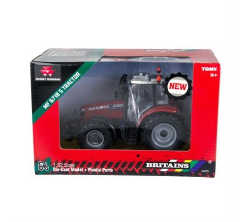 Модель Britains Трактор Massey Ferguson 6718 S 1:32 (43235) Модель Britains Трактор Massey Ferguson 6718 S 1:32 (43235)