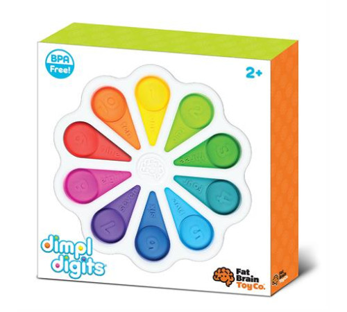 Іграшка-антистрес Fat Brain Toys dimpl digits Кольорові пелюстки (F275EN) Іграшка-антистрес Fat Brain Toys dimpl digits Кольорові пелюстки (F275EN)