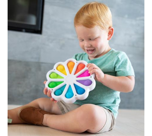 Іграшка-антистрес Fat Brain Toys dimpl digits Кольорові пелюстки (F275EN) Іграшка-антистрес Fat Brain Toys dimpl digits Кольорові пелюстки (F275EN)