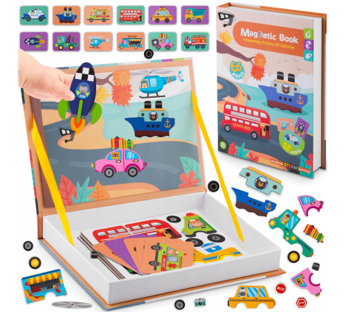 Книжка-пазл магнітна Ricokids Книжка-пазл магнітна Ricokids