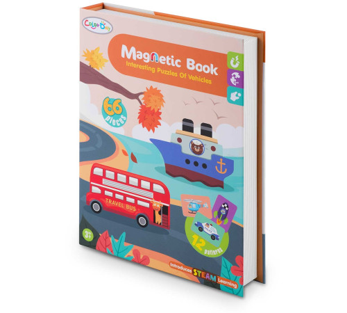 Книжка-пазл магнітна Ricokids Книжка-пазл магнітна Ricokids