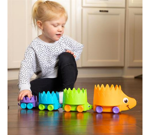 Іграшка-каталка Fat Brain Toys Їжачки (F223ML) Іграшка-каталка Fat Brain Toys Їжачки (F223ML)