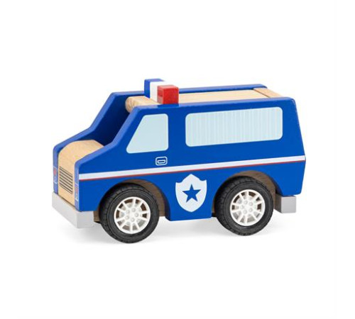 Дерев'яна машинка Viga Toys Поліцейська (44513) Дерев'яна машинка Viga Toys Поліцейська (44513)