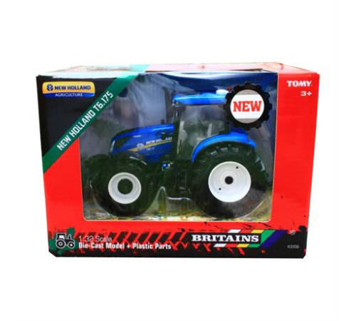 Модель Britains Трактор New Holland T6.180, 1:32 (43356) Модель Britains Трактор New Holland T6.180, 1:32 (43356)