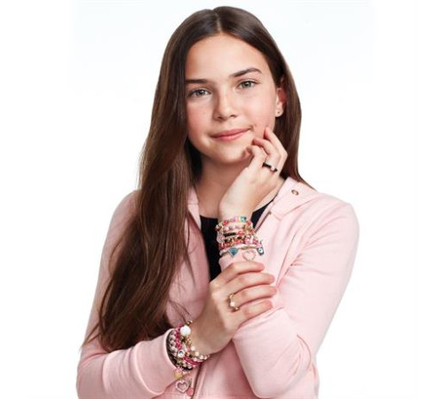 Набір для створення шарм-браслетів Make it Real Juicy Couture Рожевий зорепад 470 ел. (MR4408) Набір для створення шарм-браслетів Make it Real Juicy Couture Рожевий зорепад 470 ел. (MR4408)