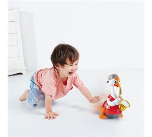 Музична іграшка Hola Toys Гусак-саксофоніст червоний (6111-red) Музична іграшка Hola Toys Гусак-саксофоніст червоний (6111-red)