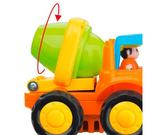 Набір машинок Hola Toys Самоскид і бетоновоз 6 шт. (326CD-6) Набір машинок Hola Toys Самоскид і бетоновоз 6 шт. (326CD-6)