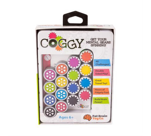 Гра-головоломка Fat Brain Toys Coggy Шестерні (F116ML) Гра-головоломка Fat Brain Toys Coggy Шестерні (F116ML)