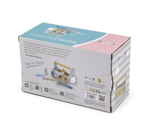 Дерев'яний ігровий набір PolarB Інструменти (44008)