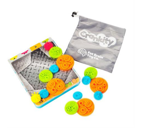 Гра-головоломка Fat Brain Toys Crankity Різнокольорові шестерні (FA140-1) Гра-головоломка Fat Brain Toys Crankity Різнокольорові шестерні (FA140-1)