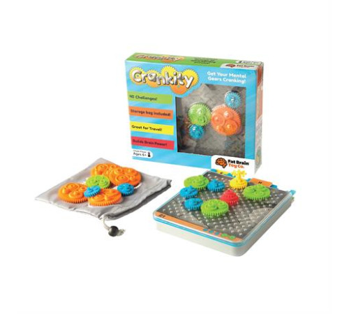Гра-головоломка Fat Brain Toys Crankity Різнокольорові шестерні (FA140-1) Гра-головоломка Fat Brain Toys Crankity Різнокольорові шестерні (FA140-1)