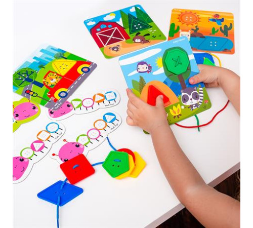 Шнурівка Fisher-Price Максі ґудзики (VT2905-22) Шнурівка Fisher-Price Максі ґудзики (VT2905-22)