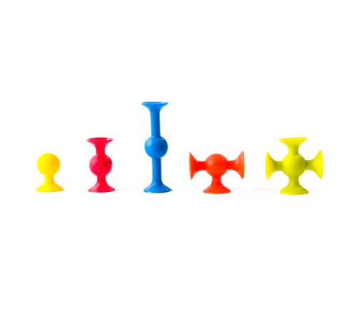 Конструктор Fat Brain Toys MiniSquigz на мініприсосках 75 деталей (F107ML) Конструктор Fat Brain Toys MiniSquigz на мініприсосках 75 деталей (F107ML)