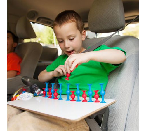Конструктор Fat Brain Toys MiniSquigz на мініприсосках 75 деталей (F107ML) Конструктор Fat Brain Toys MiniSquigz на мініприсосках 75 деталей (F107ML)